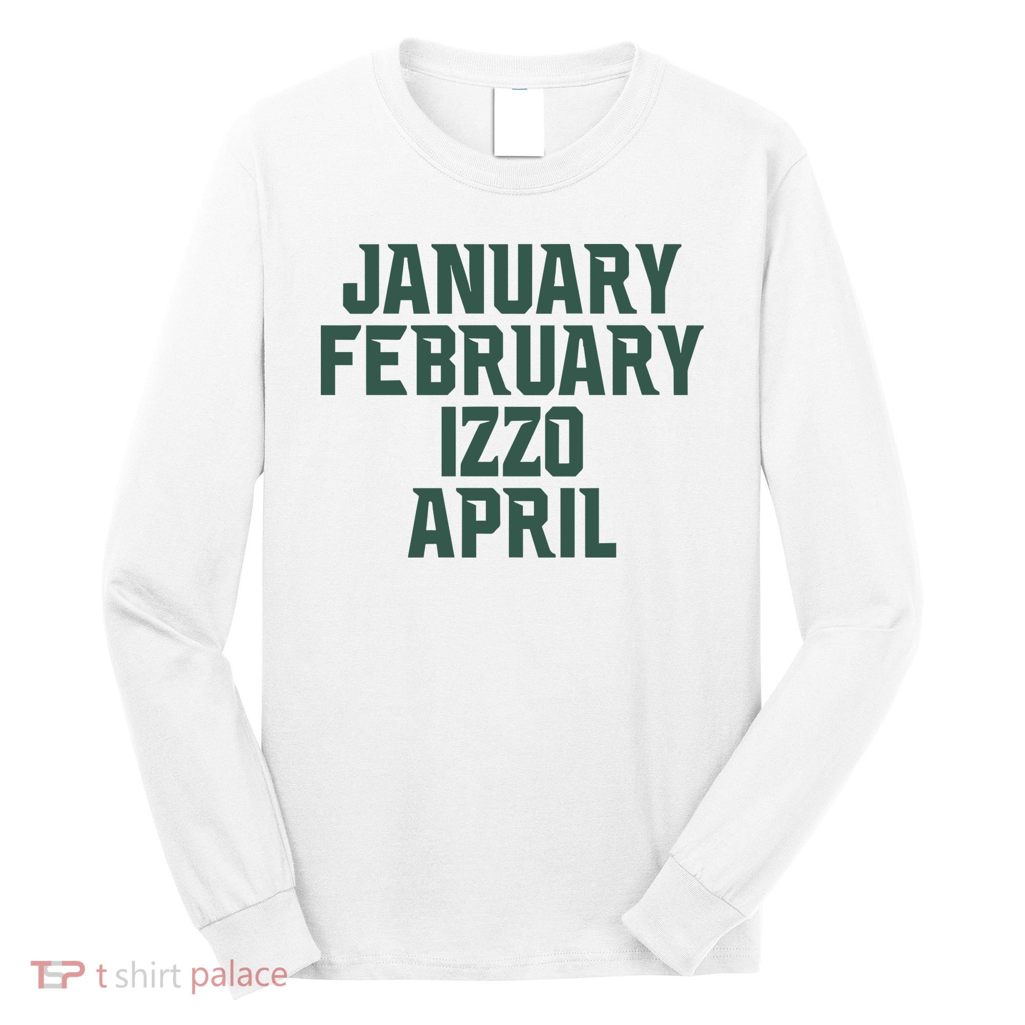 Ms Months January February Izzo April Long Sleeve Shirt