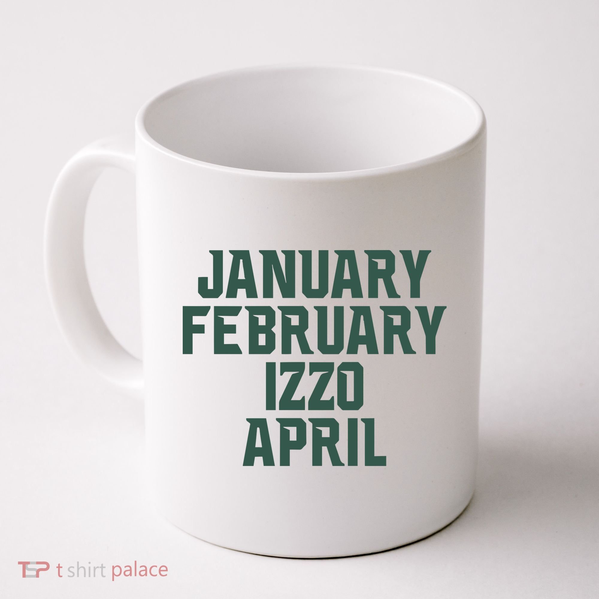 Ms Months January February Izzo April Coffee Mug