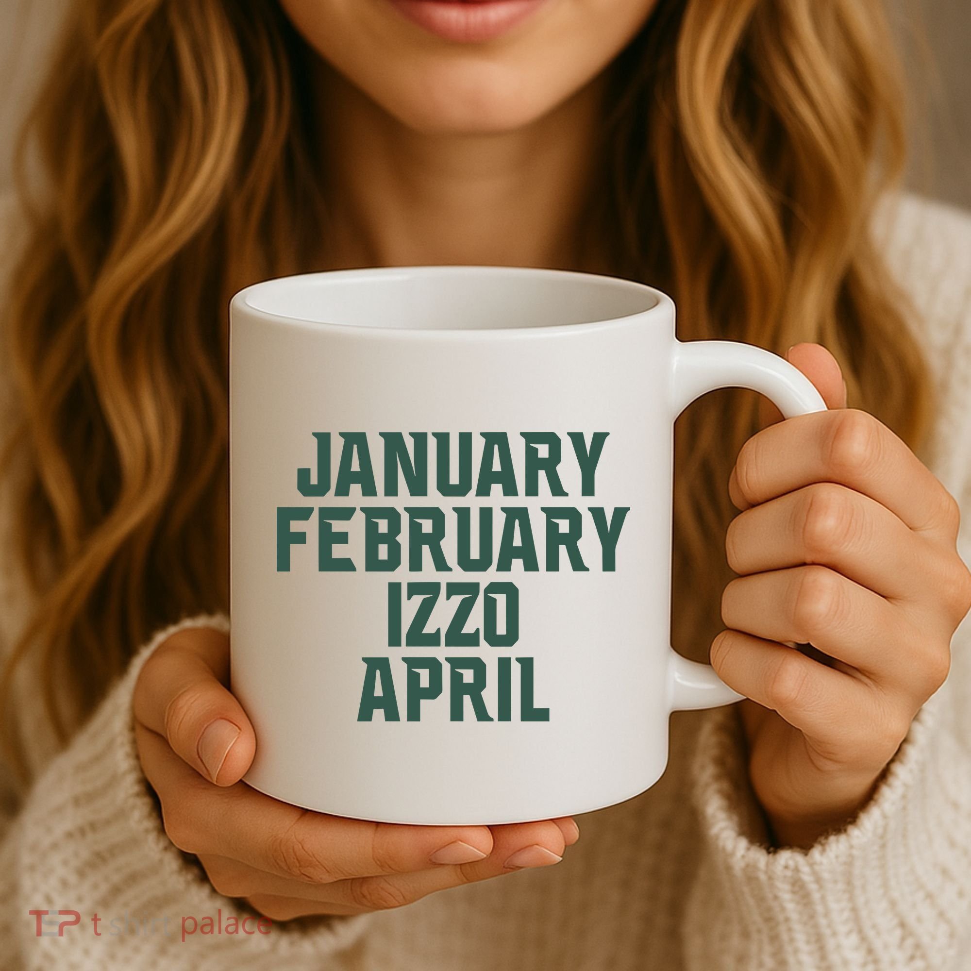 Ms Months January February Izzo April Coffee Mug