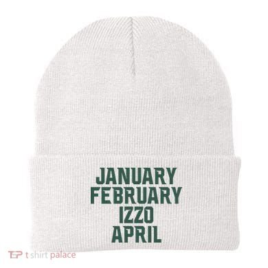 Ms Months January February Izzo April Beanie
