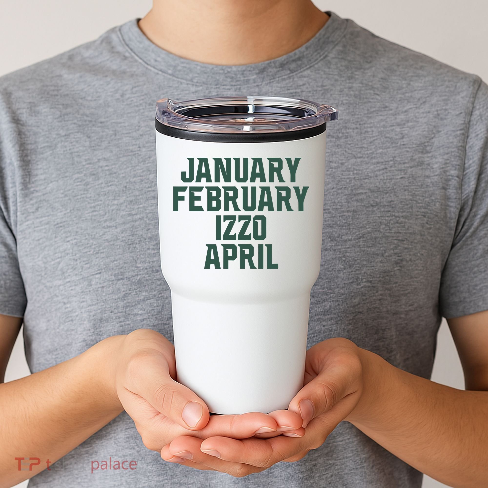 Ms Months January February Izzo April Tumbler