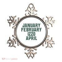 Ms Months January February Izzo April Ornament thumb 0