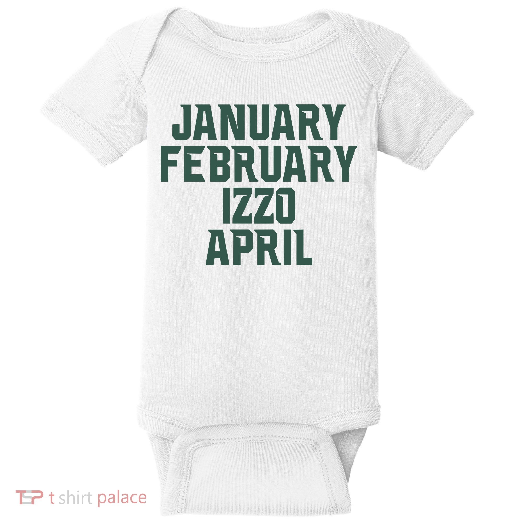 Ms Months January February Izzo April Baby Bodysuit