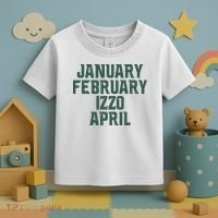 Ms Months January February Izzo April Toddler T-Shirt thumb 3