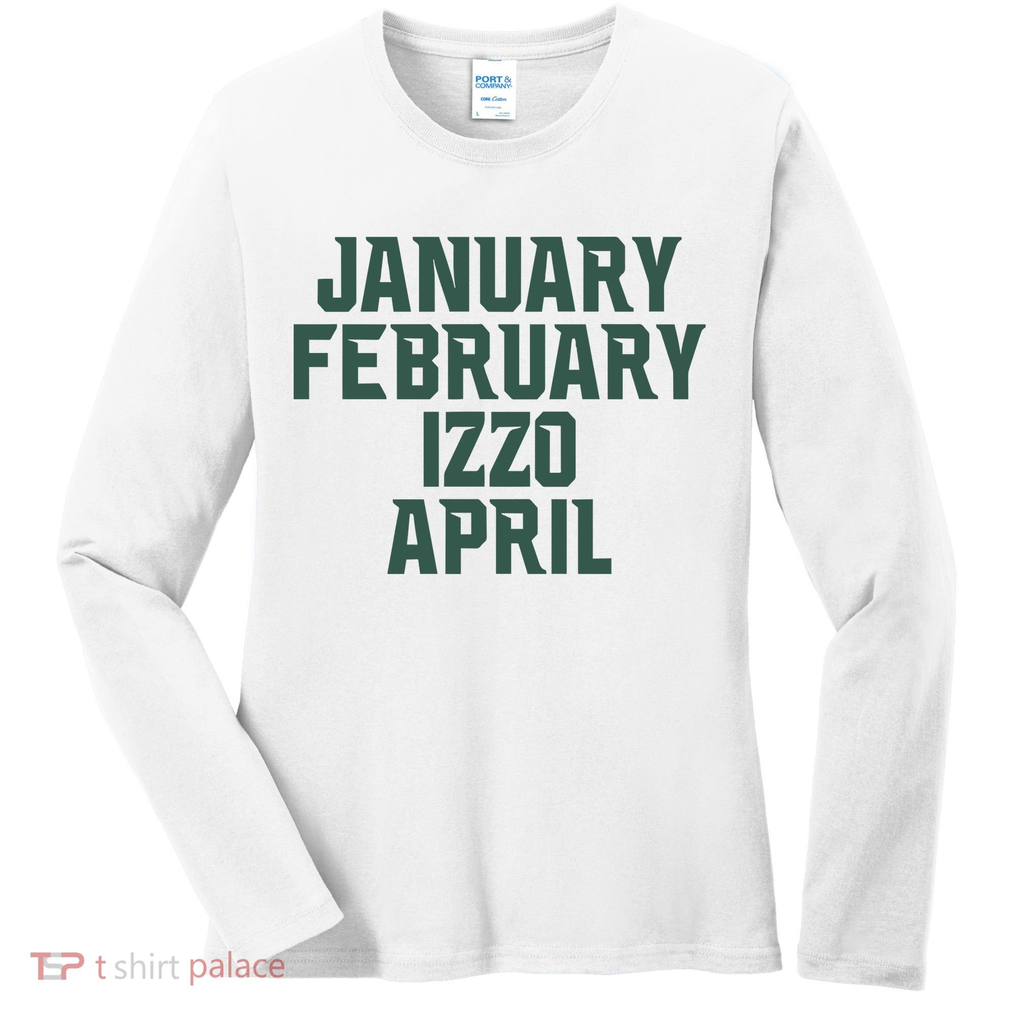 Ms Months January February Izzo April Women's Long Sleeve Shirt