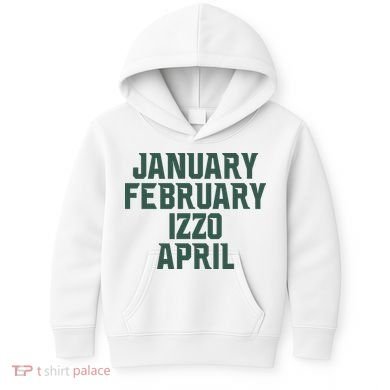 Ms Months January February Izzo April Kids Hoodie