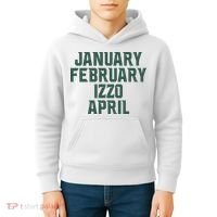 Ms Months January February Izzo April Kids Hoodie thumb 4
