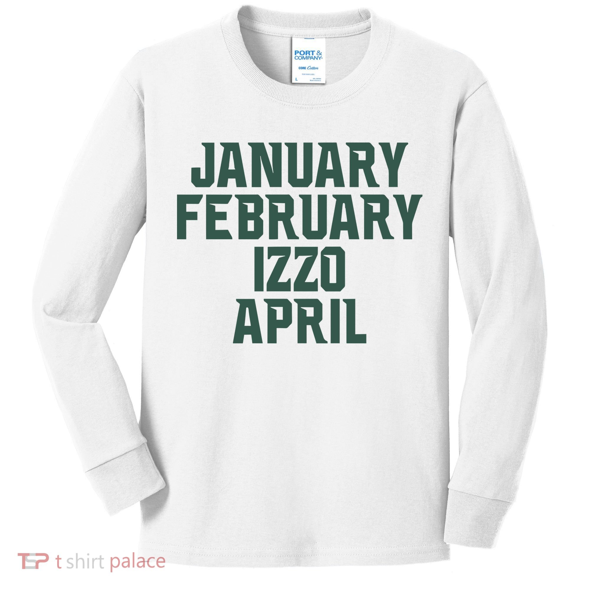 Ms Months January February Izzo April Kids Long Sleeve Shirt