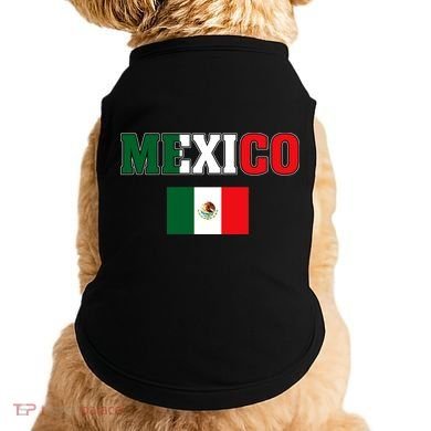 Mexico Mexican Jersey Flag Doggie Tank