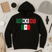 Mexico Mexican Jersey Flag Hoodie thumb 3