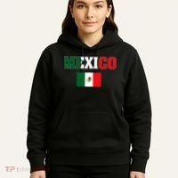 Mexico Mexican Jersey Flag Hoodie thumb 5
