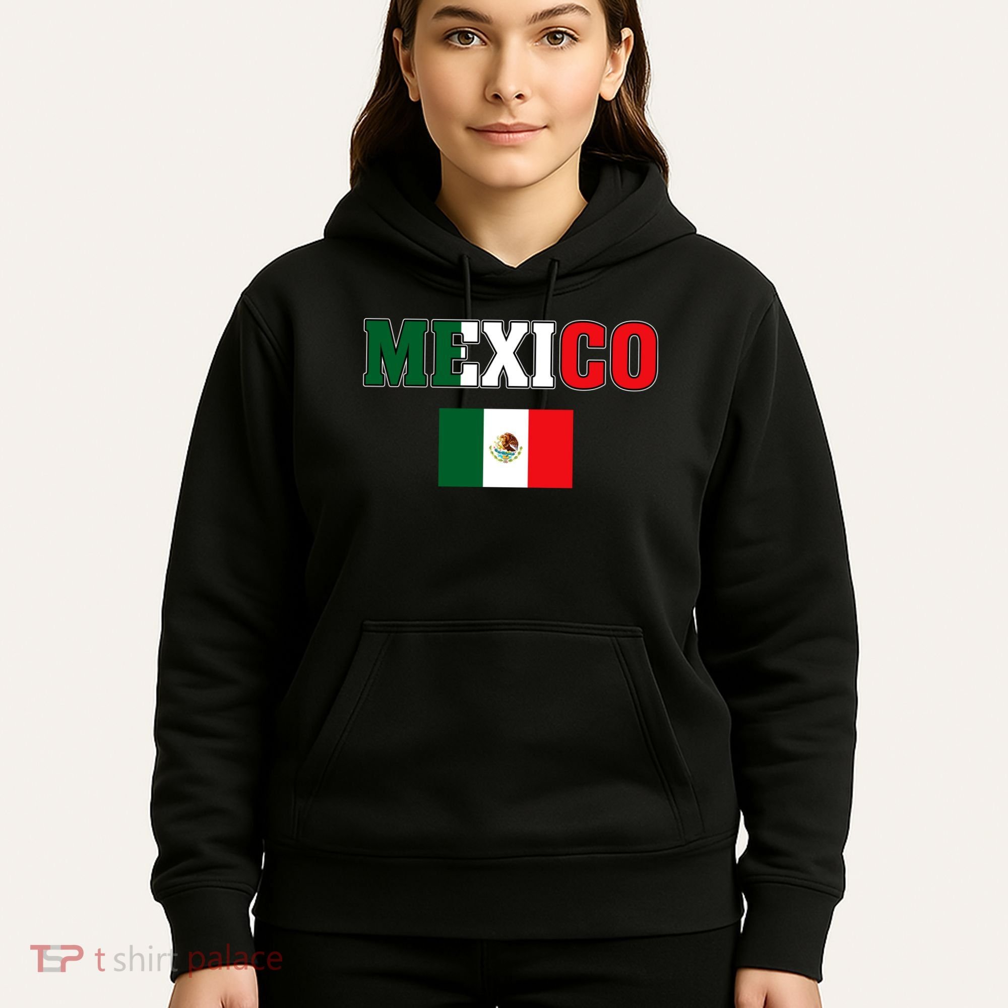 Mexico Mexican Jersey Flag Hoodie