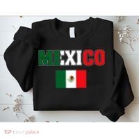 Mexico Mexican Jersey Flag Sweatshirt thumb 2