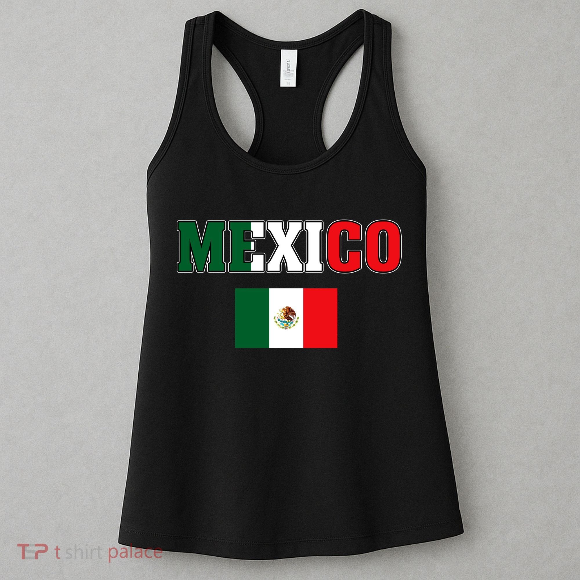 Mexico Mexican Jersey Flag Women's Tank Top