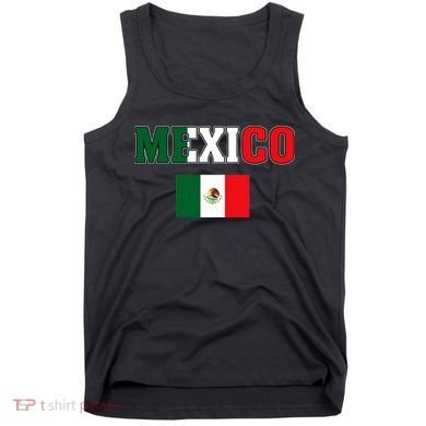 Mexico Mexican Jersey Flag Tank Top