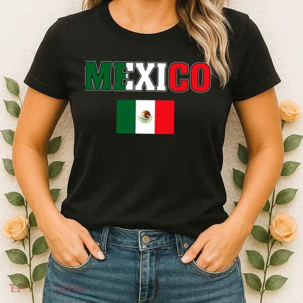 Mexico Mexican Jersey Flag Women's T-Shirt