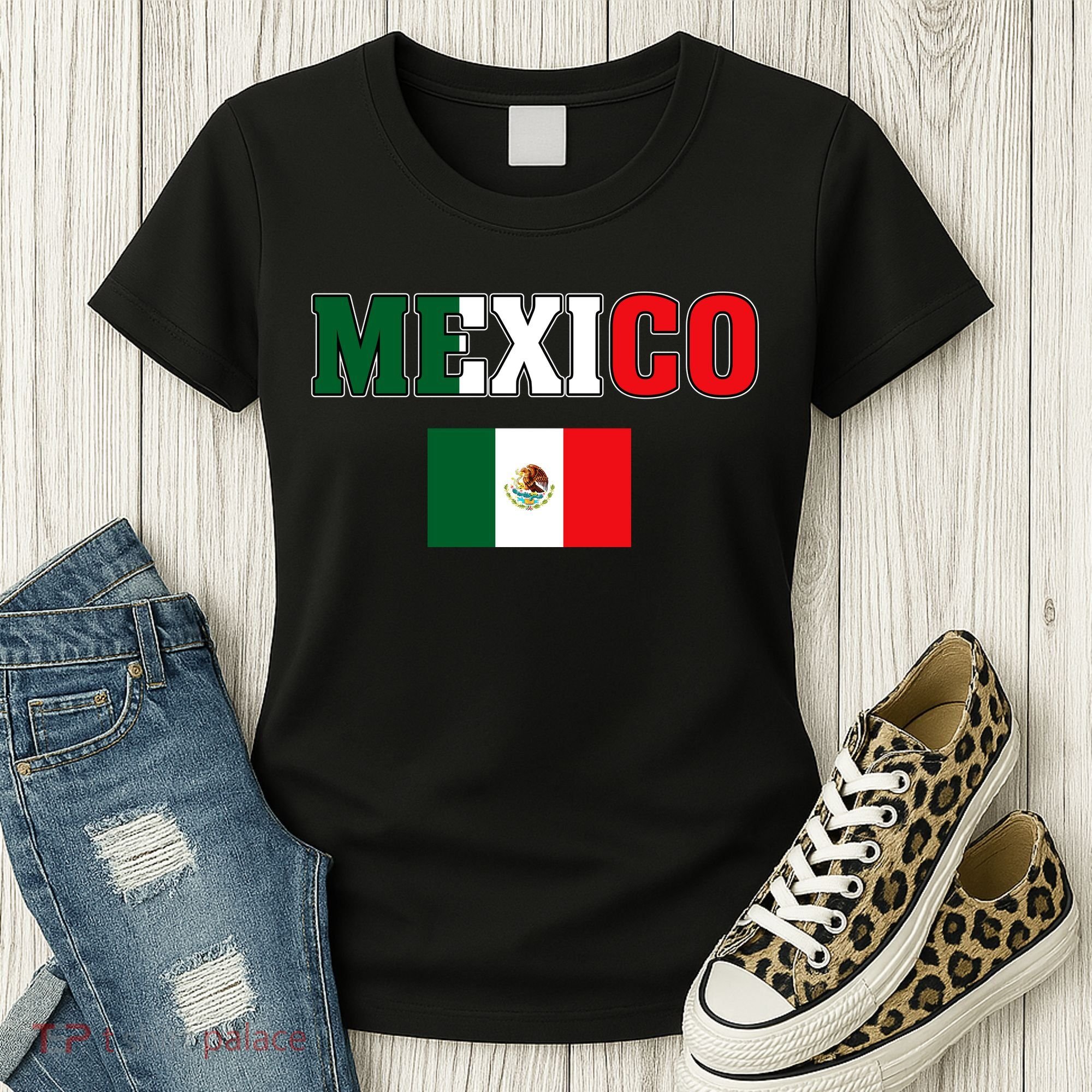 Mexico Mexican Jersey Flag Women's T-Shirt