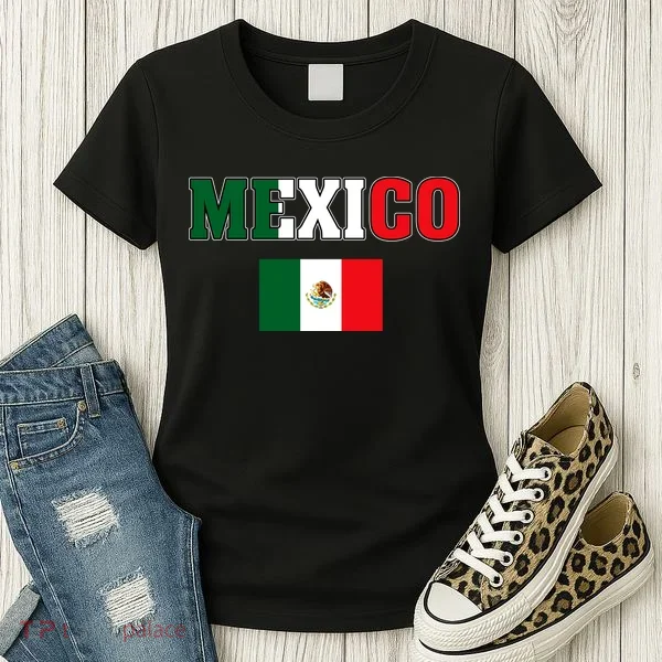 Mexico Mexican Jersey Flag Women's T-Shirt