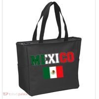 Mexico Mexican Jersey Flag Tote Bag thumb 2