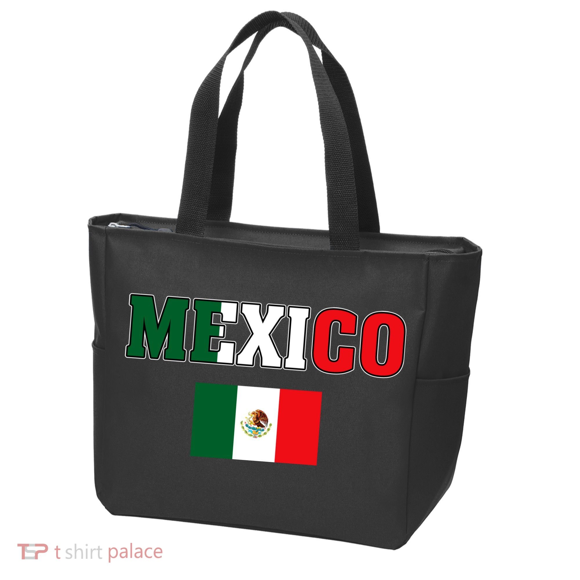 Mexico Mexican Jersey Flag Tote Bag