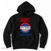 Make My Knee Great Again Funny Surgery Injury Recovery Hoodie thumb 0