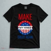 Make My Knee Great Again Funny Surgery Injury Recovery T-Shirt thumb 5