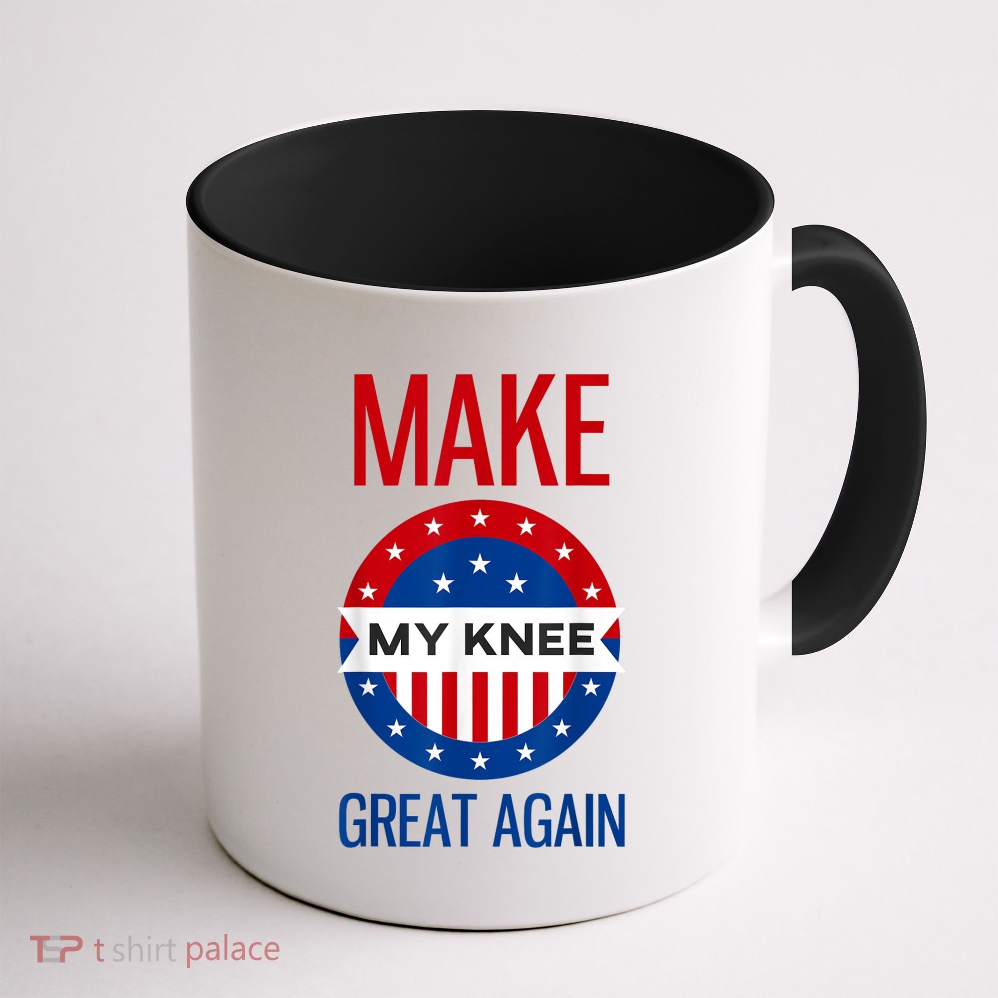 Make My Knee Great Again Funny Surgery Injury Recovery Coffee Mug