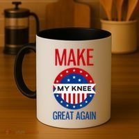 Make My Knee Great Again Funny Surgery Injury Recovery Coffee Mug thumb 4
