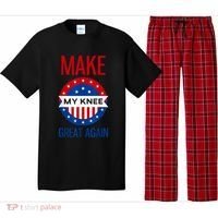 Make My Knee Great Again Funny Surgery Injury Recovery Pajama Set thumb 0