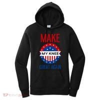 Make My Knee Great Again Funny Surgery Injury Recovery Women's Hoodie thumb 0