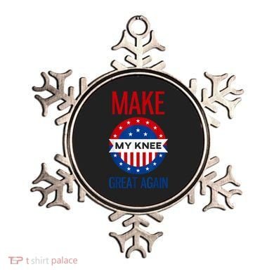 Make My Knee Great Again Funny Surgery Injury Recovery Ornament
