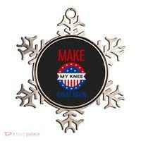 Make My Knee Great Again Funny Surgery Injury Recovery Ornament thumb 0