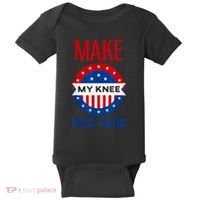 Make My Knee Great Again Funny Surgery Injury Recovery Baby Bodysuit thumb 0