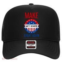 Make My Knee Great Again Funny Surgery Injury Recovery Hat thumb 0