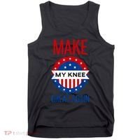 Make My Knee Great Again Funny Surgery Injury Recovery Tank Top thumb 0