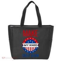 Make My Knee Great Again Funny Surgery Injury Recovery Tote Bag thumb 0