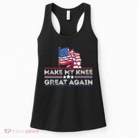 Make My Knee Great Again Funny Surgery Injury Recovery Women's Tank Top thumb 0