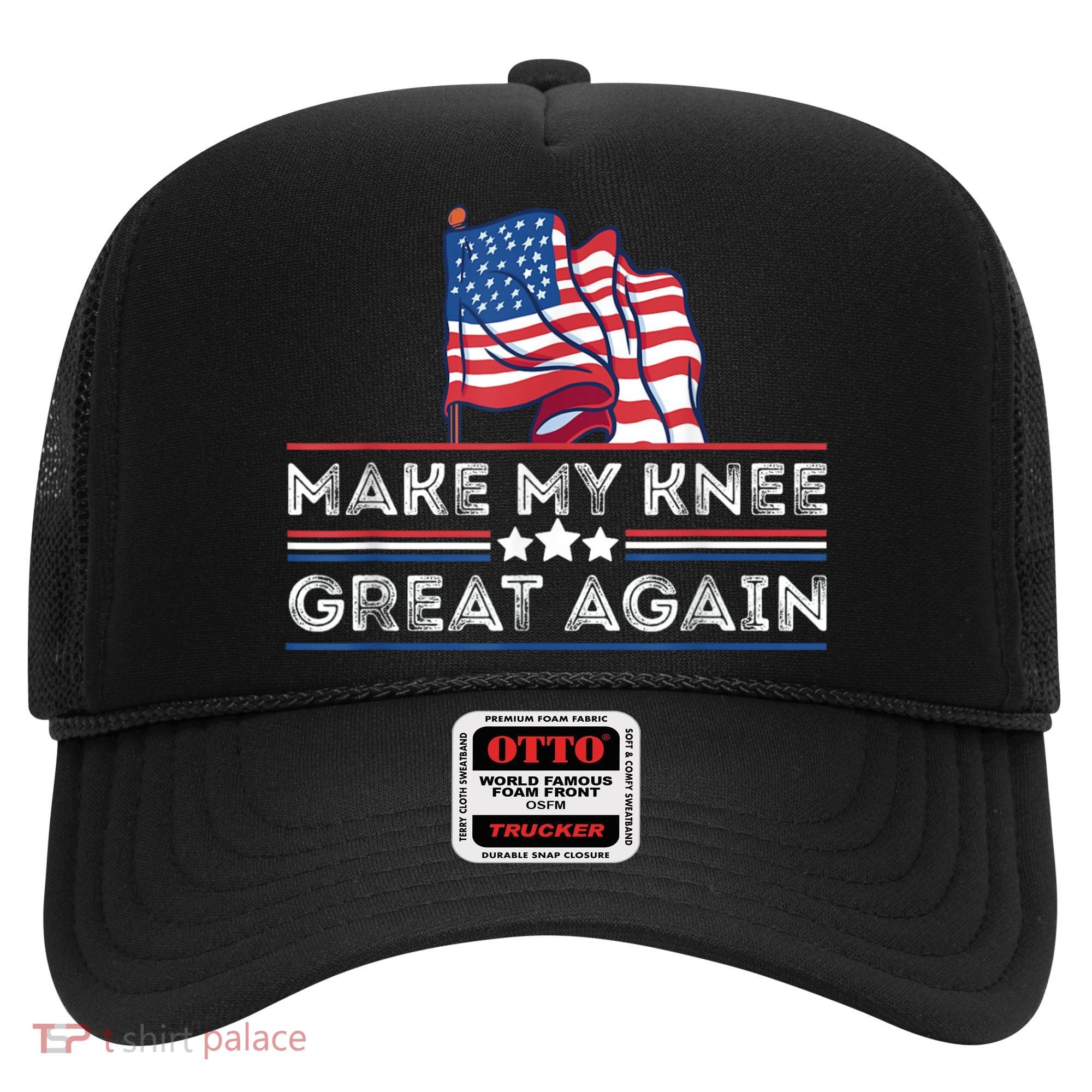 Make My Knee Great Again Funny Surgery Injury Recovery Hat