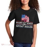 Make My Knee Great Again Funny Surgery Injury Recovery Kids T-Shirt thumb 2