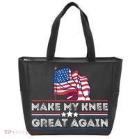Make My Knee Great Again Funny Surgery Injury Recovery Tote Bag thumb 0