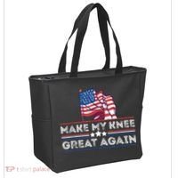 Make My Knee Great Again Funny Surgery Injury Recovery Tote Bag thumb 2