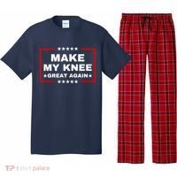 Make My Knee Great Again Funny Trump Injury Recovery Gift Pajama Set thumb 0