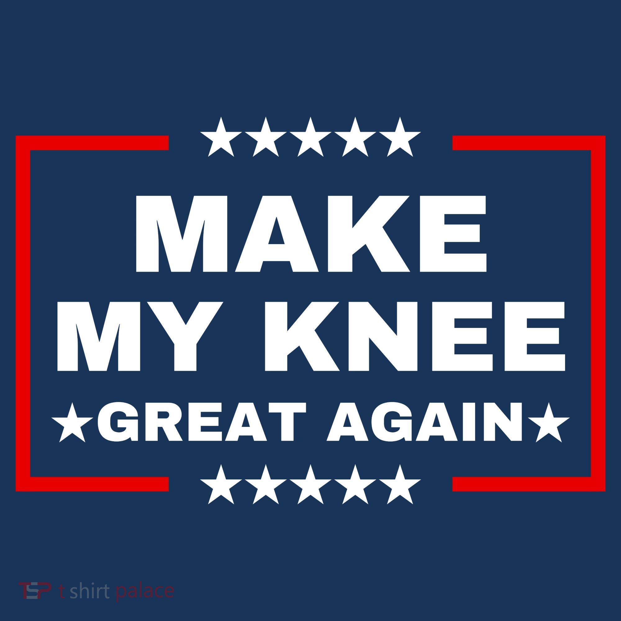 Make My Knee Great Again Funny Trump Injury Recovery Gift Mousepad