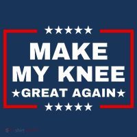 Make My Knee Great Again Funny Trump Injury Recovery Gift Kids Sweatshirt thumb 2