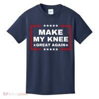 Make My Knee Great Again Funny Trump Injury Recovery Gift Kids T-Shirt thumb 0