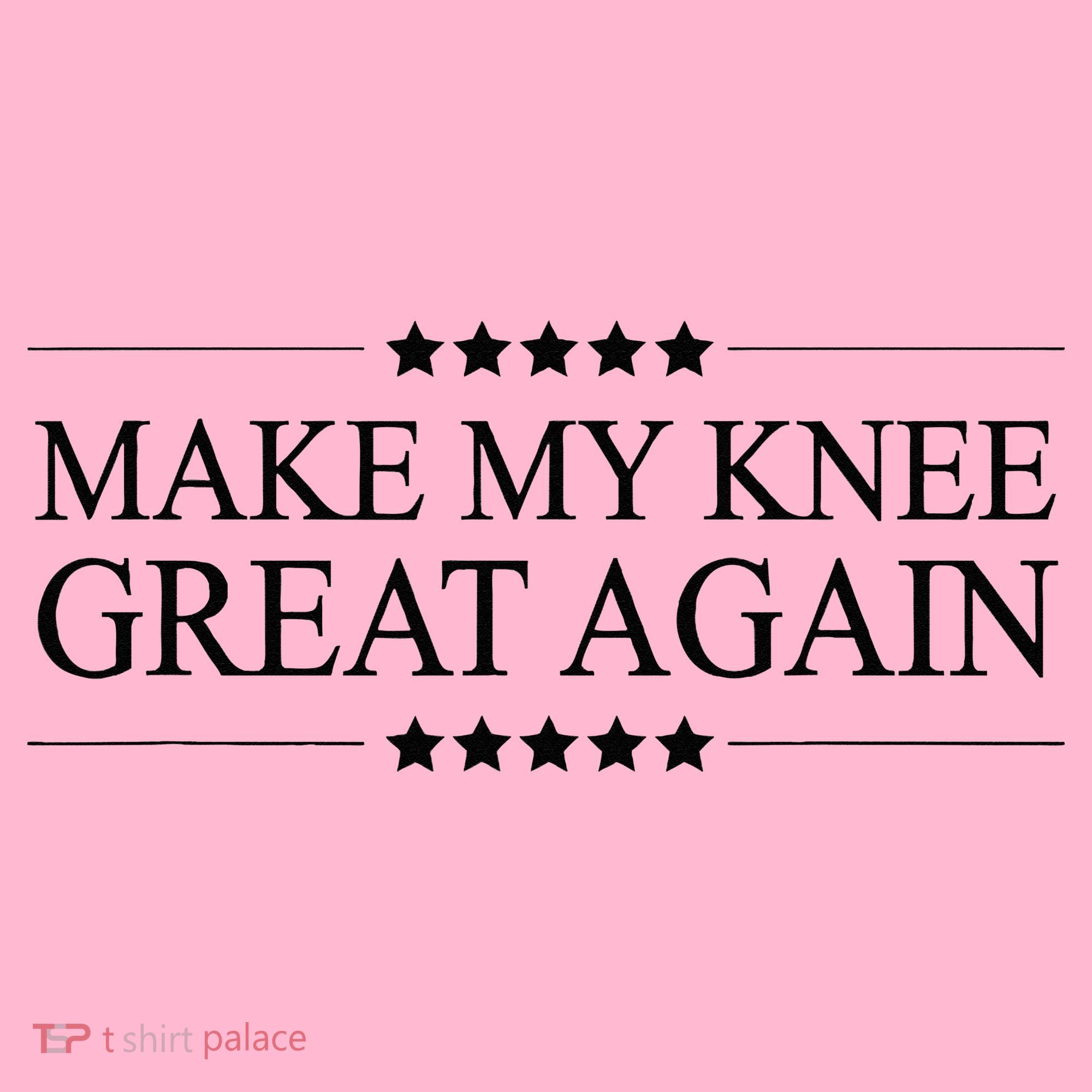 MAKE MY KNEE GREAT AGAIN Funny Surgery Gift Coaster