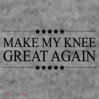 MAKE MY KNEE GREAT AGAIN Funny Surgery Gift Toddler Hoodie thumb 2