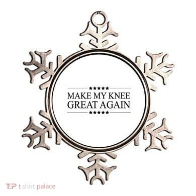 MAKE MY KNEE GREAT AGAIN Funny Surgery Gift Ornament