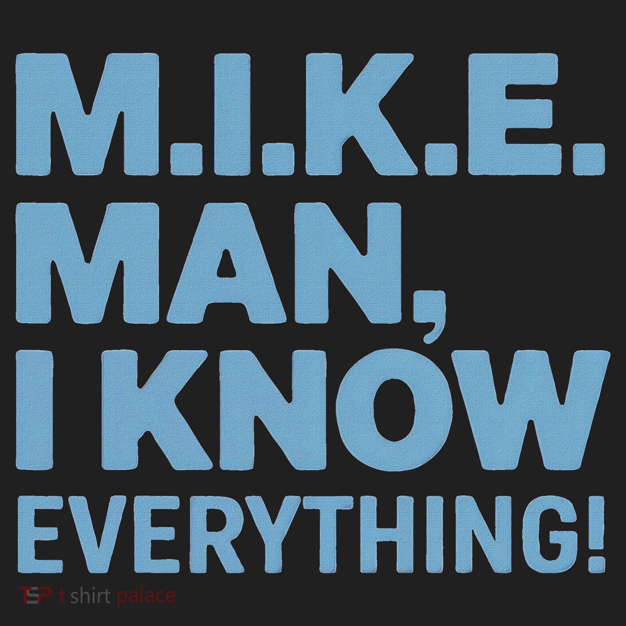M.I.K.E. Mike Knows Everything Beanie