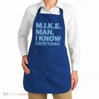 M.I.K.E. Mike Knows Everything Apron thumb 2
